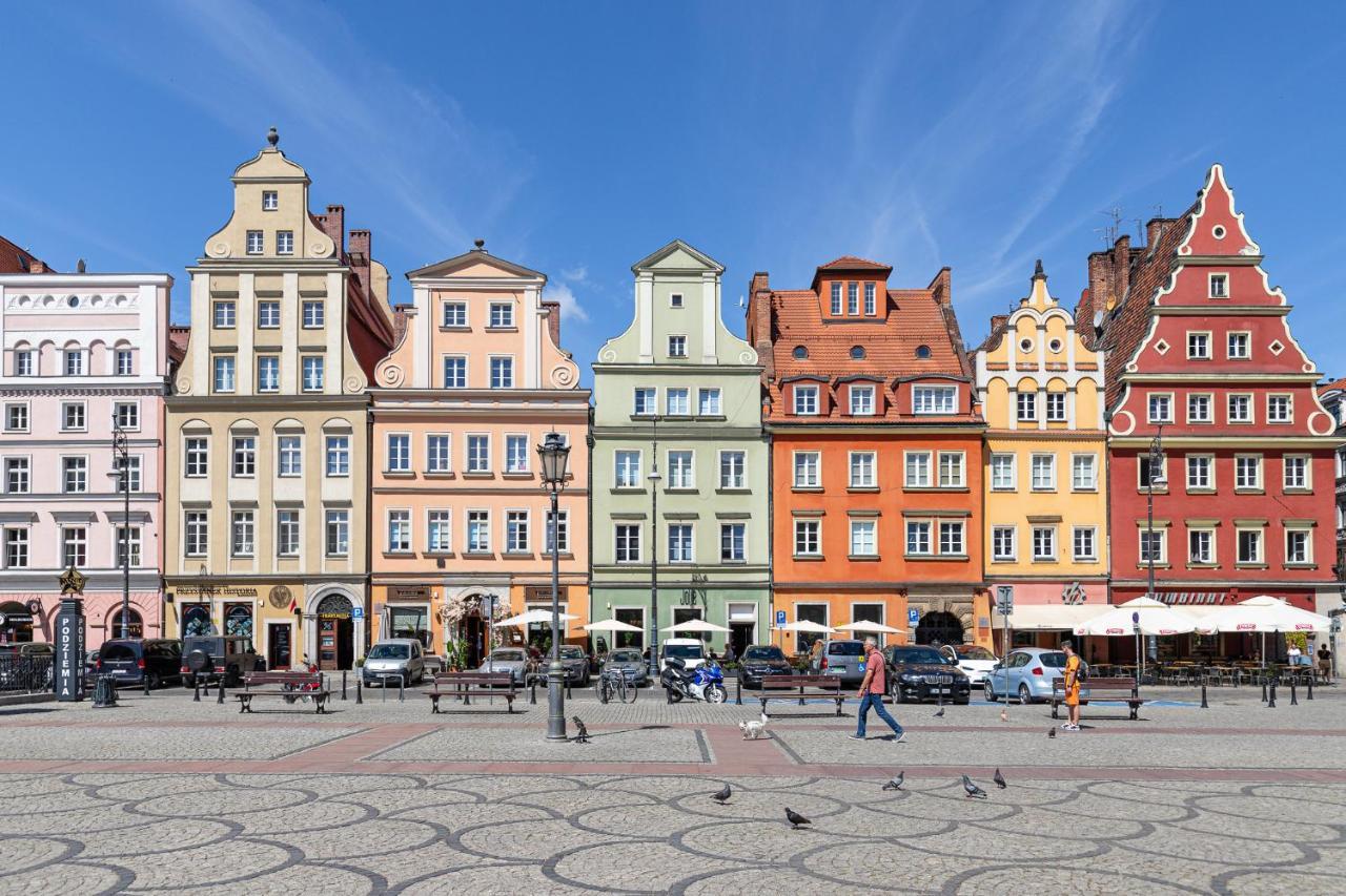 Prywatne Studio Dla 4 Osob Z Widokiem Na Rynek I Plac Solny! Wrocław Exterior foto
