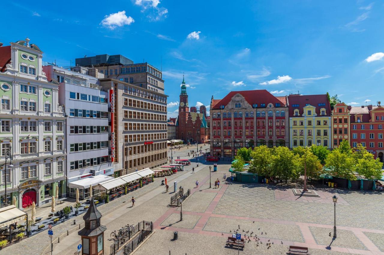 Prywatne Studio Dla 4 Osob Z Widokiem Na Rynek I Plac Solny! Wrocław Exterior foto